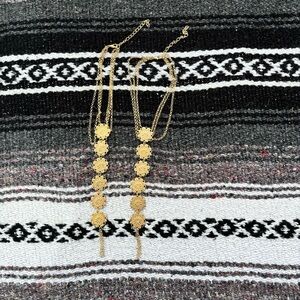 GOOD FLOWER COIN DESIGN BAREFOOT SANDALS PRETTY SEXY